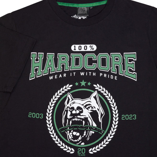 ❌ SALE ❌ 100% HARDCORE T-Shirt "College 2003" | Black