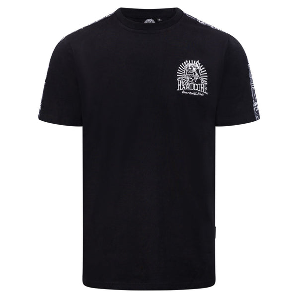 ❌ SALE ❌ 100% HARDCORE T-Shirt "DOG1 Taped" | Black