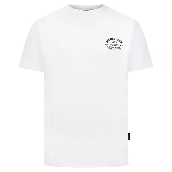 ❌ SALE ❌ 100% HARDCORE T-Shirt „Apparel“ | White