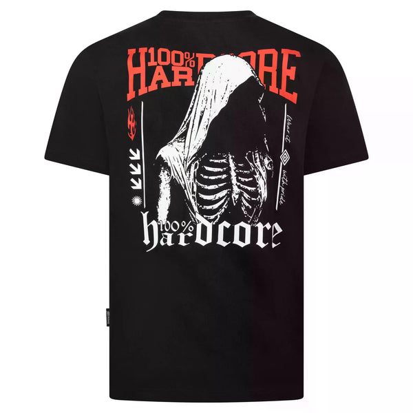 100% HARDCORE T-Shirt "Grim" | Black
