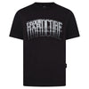 100% HARDCORE Oversized T-Shirt "Faded" | Black