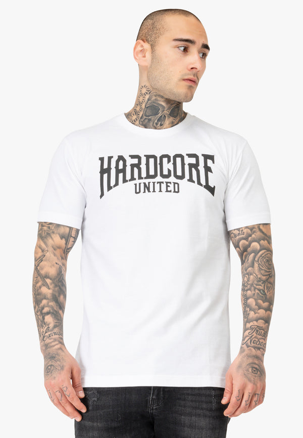 HARDCORE UNITED T-Shirt "Classic United" | White