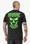 HARDCORE UNITED T-Shirt "Skully" | Black