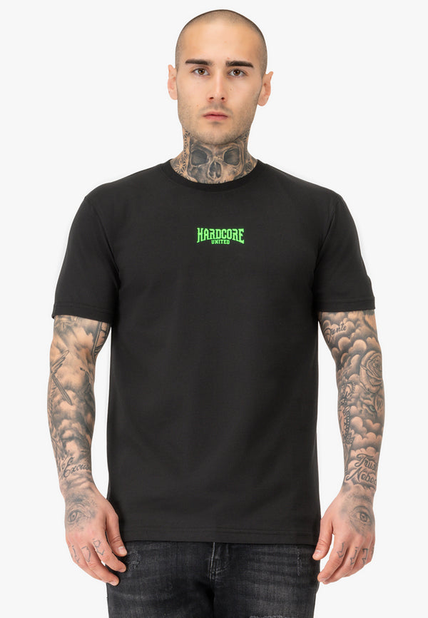 HARDCORE UNITED T-Shirt "Skully" | Black