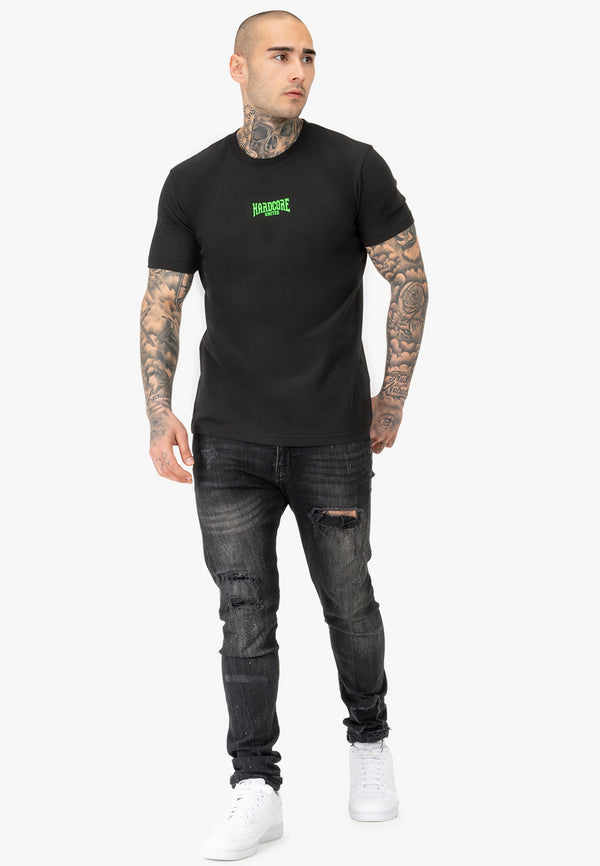HARDCORE UNITED T-Shirt "Skully" | Black