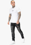 HARDCORE UNITED T-Shirt "Skully" | White