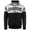 100% HARDCORE Windbreaker "The Brand" | Black / White