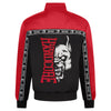 100% HARDCORE Trainingsjacke „Essential“ | Black / Bright Red