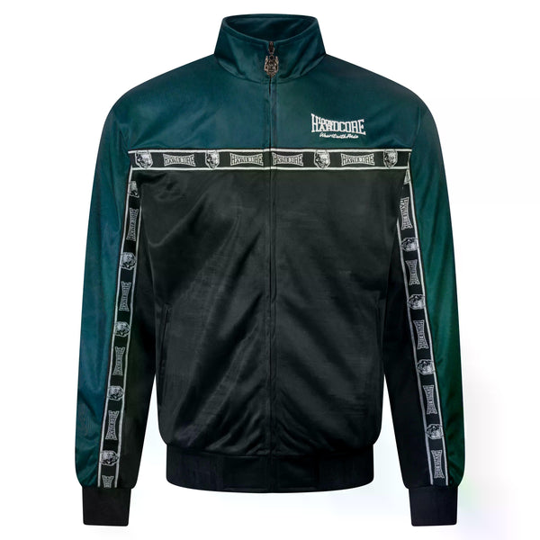 ❌ SALE ❌ 100% HARDCORE Trainingsjacke „Essential“ | Black / Petrol