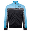 100% HARDCORE Trainingsjacke "Essential" | Black / Baby Blue