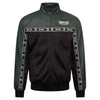 100% HRADCORE Trainingsjacke „Essential“ | Black / Dark Green