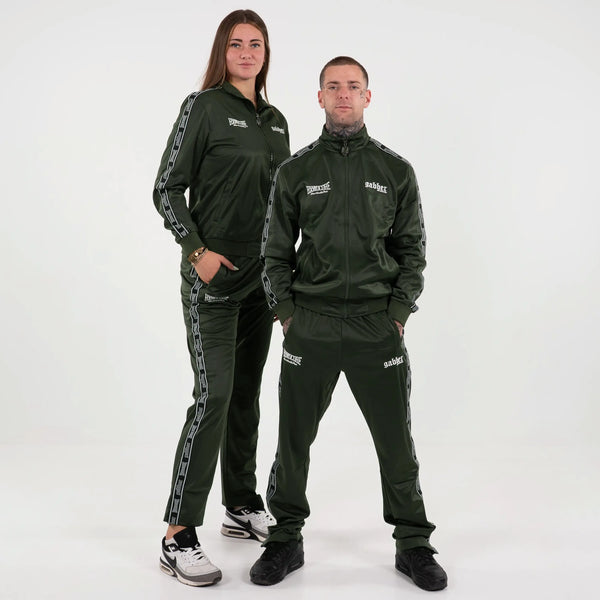 100% HARDCORE Trainingsjacke „Gabber“ | Army Green