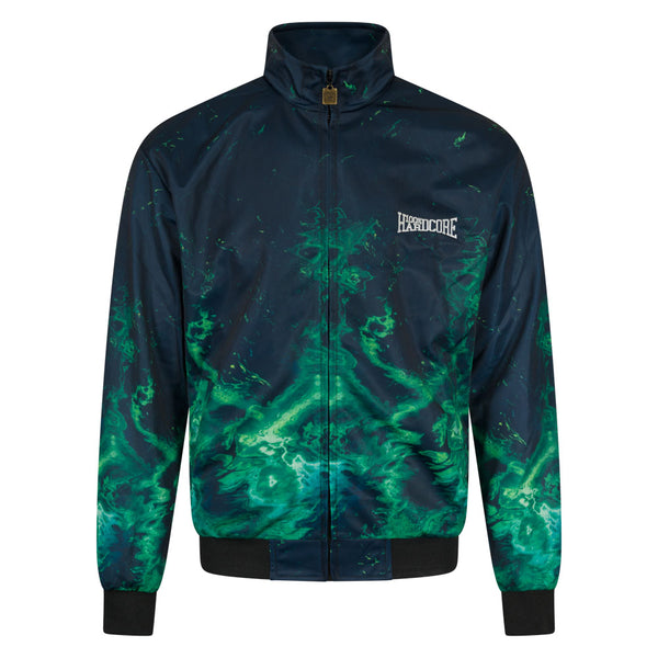 ❌ SALE ❌ 100% HARDCORE Trainingsjacke „Flame“ | Green