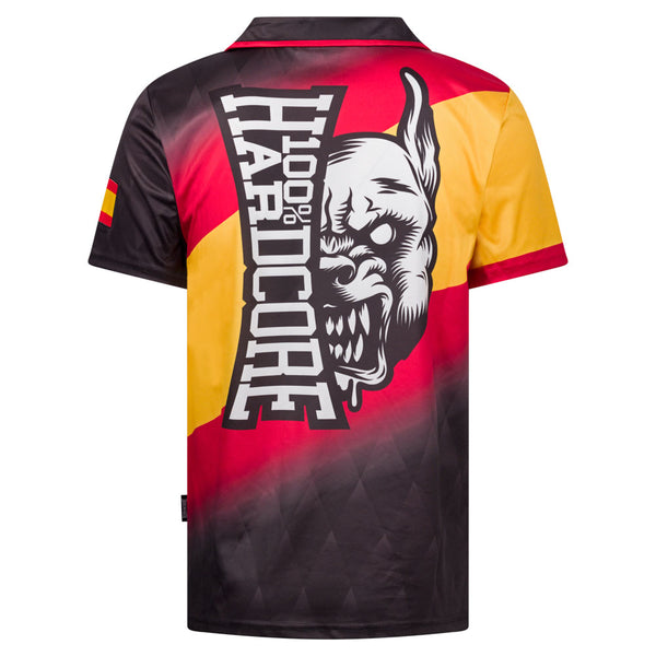 100% HARDCORE Football Shirt "España" | Black