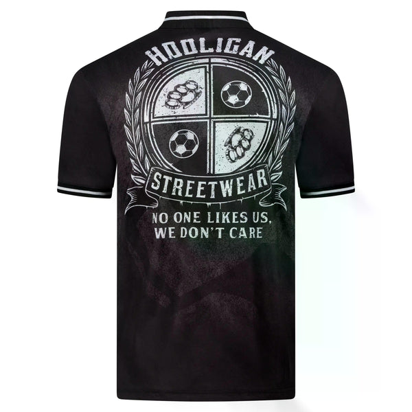 HOOLIGAN Football Shirt "No One Likes Us" | Black