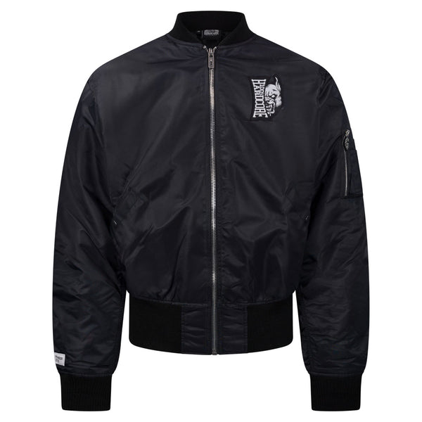 100% HARDCORE Bomberjacke "Vertical" | Black