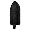 100% HARDCORE Bomber Jacket "Gabber Striped" | Black