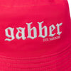 100% HARDCORE Buckethat "GABBER" | Black/Pink | Wendbarer Anglerhut