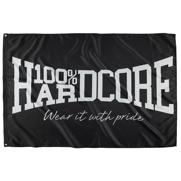 100% HARDCORE Banner "Wear It" | Black