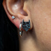 100% HARDCORE Ohrstecker "Branded Rage" | Farbe: Silber