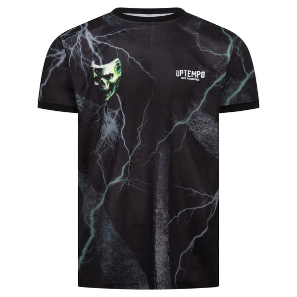 UPTEMPO Soccer T-Shirt "Skullstorm" | Grün