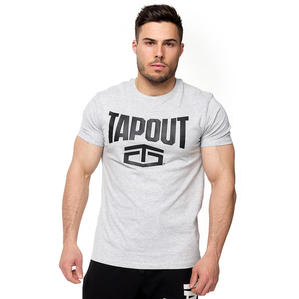 ❌ SALE ❌ TAPOUT Active Basic Tee | Marl Grey