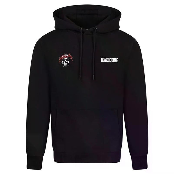 100% HARDCORE Hoodie "Blood Crown" | Black