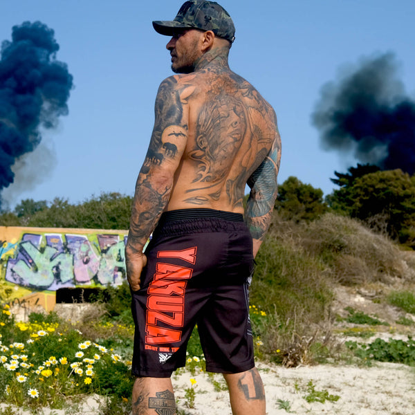 ❌ SALE ❌ YAKUZA Badeshorts "Trouble" | Black