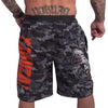 ❌ SALE ❌ YAKUZA Badeshorts "Trouble" | Camouflage Grey