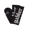 100% HARDCORE Sport Socken "Gabber" | Schwarz / Weiß