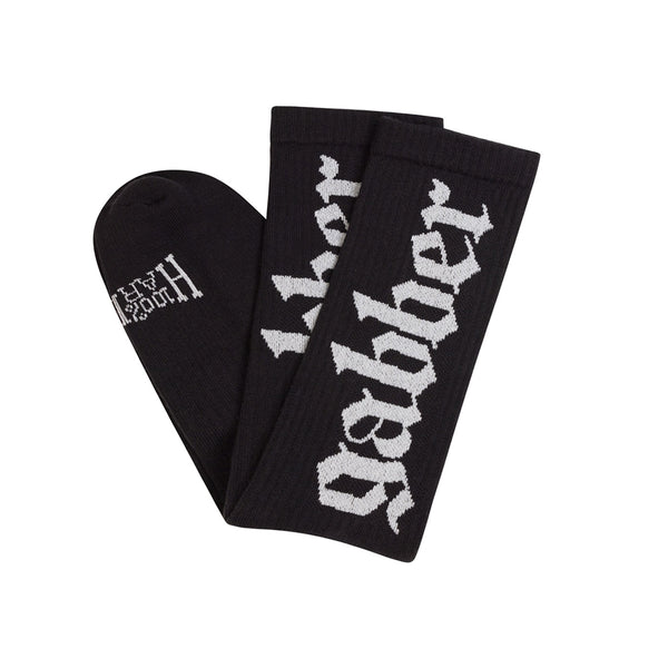100% HARDCORE Sport Socken "Gabber" | Schwarz / Weiß