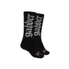 100% HARDCORE Sport Socken "Gabber" | Schwarz / Weiß