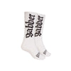 100% HARDCORE Sport Socken "Gabber" | Weiß / Schwarz