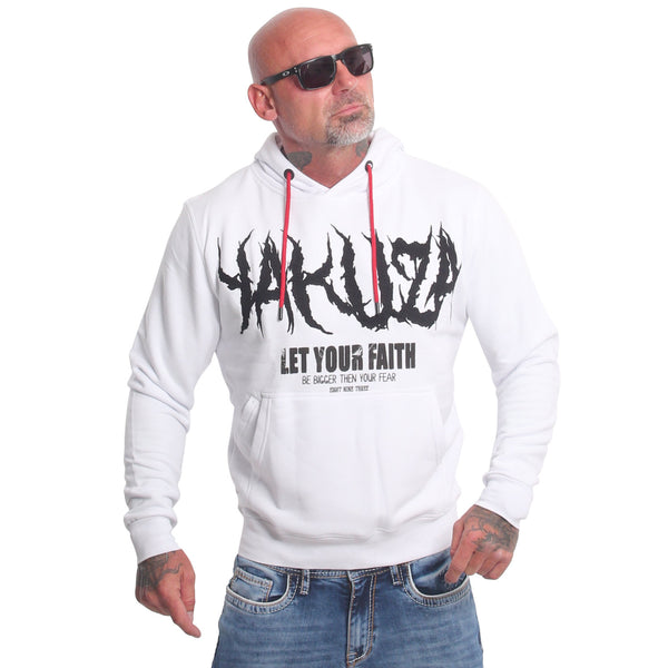 ❌ SALE ❌ YAKUZA Hoodie "Faith" | White