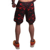 YAKUZA Mesh Tanktop „Varsity“ | Black / Red