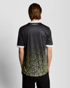 LYLE & SCOTT Ombre Emblem Football Shirt | Jet Black