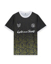 LYLE & SCOTT Ombre Emblem Football Shirt | Jet Black