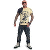 ❌ SALE ❌ YAKUZA T-Shirt "Raid" | Pale Banana | 4 XL