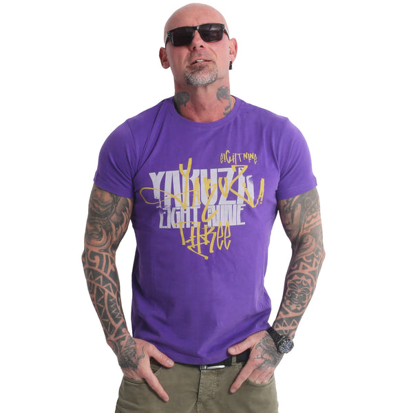 ❌ SALE ❌ YAKUZA T-Shirt "Pretty Far" | Prism Violet