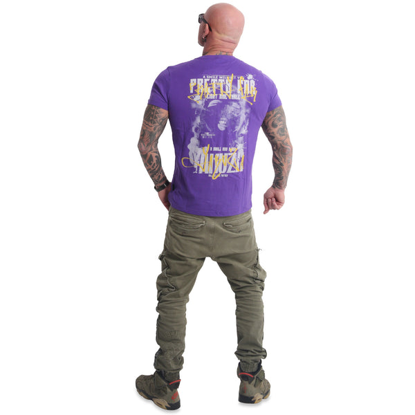 ❌ SALE ❌ YAKUZA T-Shirt "Pretty Far" | Prism Violet