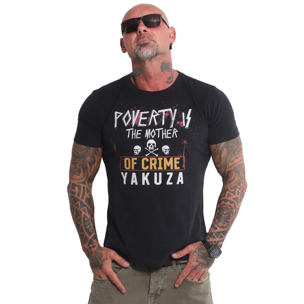❌ SALE ❌ YAKUZA T-Shirt "Poverty" | Black