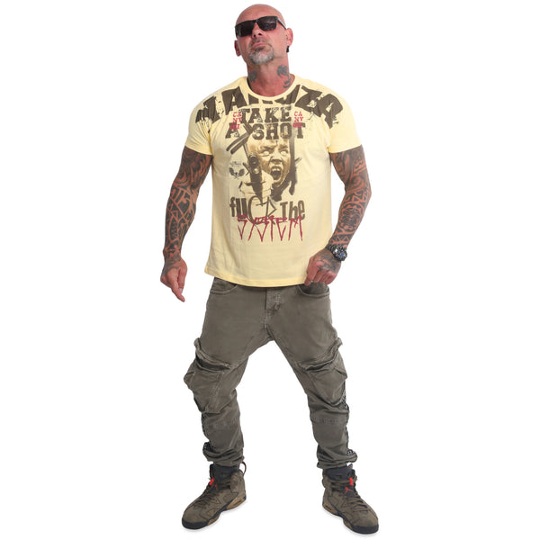 ❌ SALE ❌ YAKUZA T-Shirt "Shot" | Pale Banana