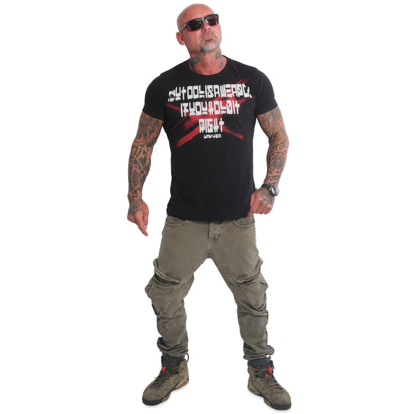 ❌ SALE ❌ YAKUZA T-Shirt "Any Tool V02" | Black