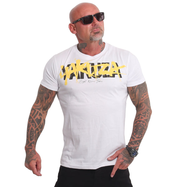 ❌ SALE ❌ YAKUZA T-Shirt "Shouting" | Weiß
