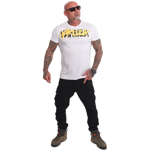 ❌ SALE ❌ YAKUZA T-Shirt "Shouting" | Weiß
