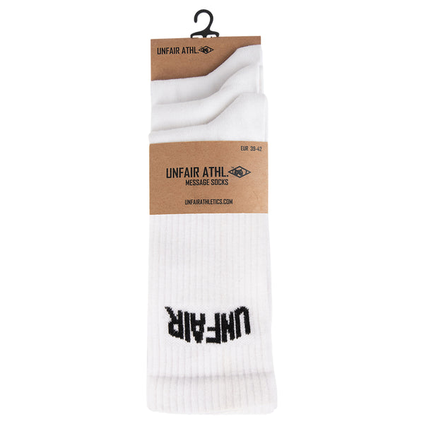 UNFAIR ATHLETICS Socks 3er Pack | White