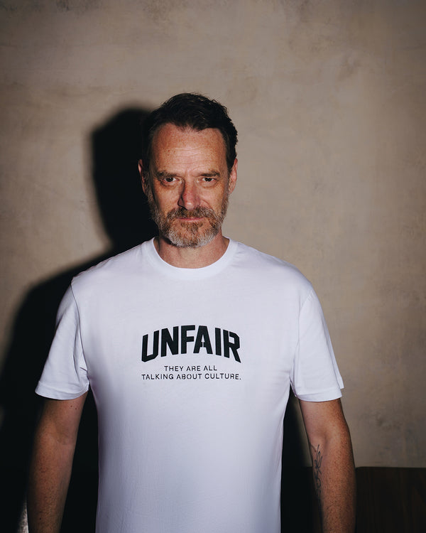 ❌ SALE ❌ UNFAIR ATHLETICS T-Shirt " Taatac" | White