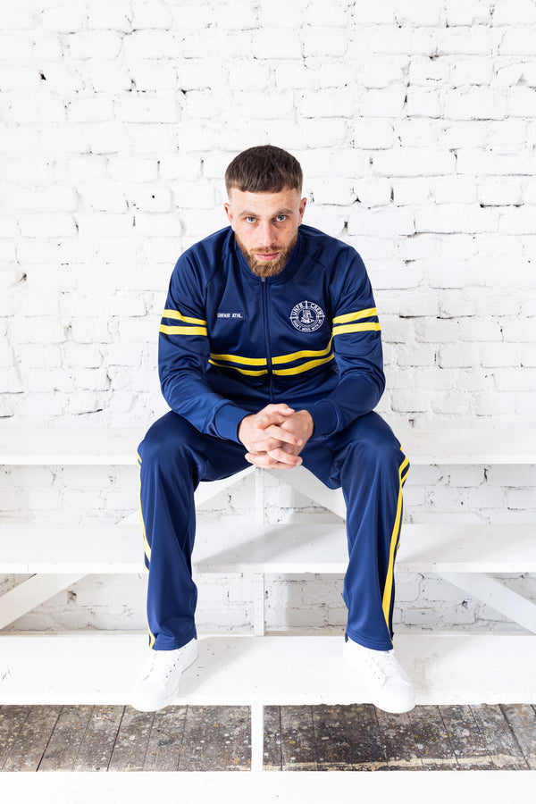 UNFAIR ATHLETICS DMWU Tracktop | Blue / Yellow