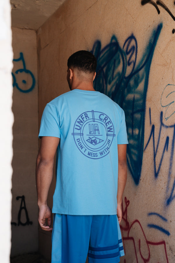 UNFAIR ATHLETICS DMWU BP T-Shirt | Skyblue / Royal