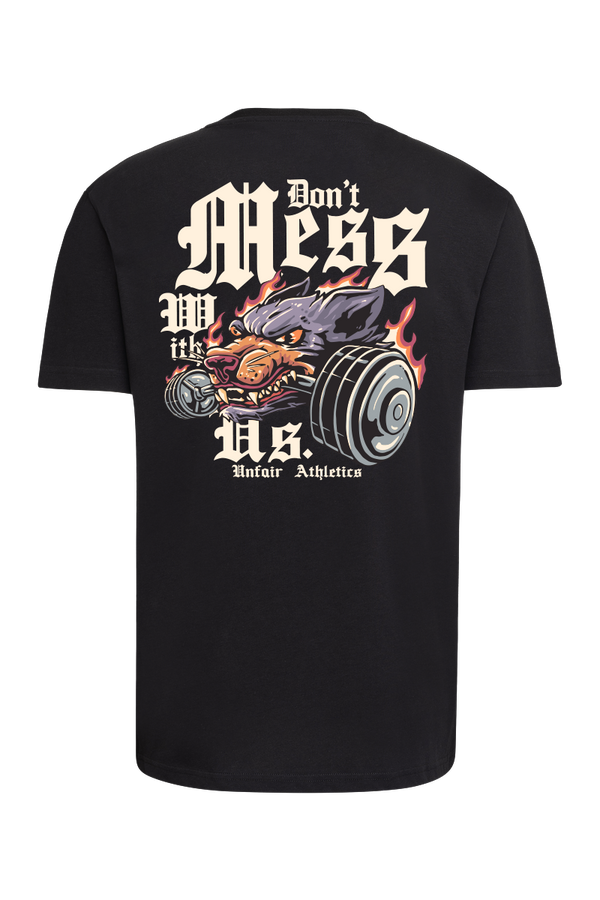 ❌ SALE ❌ UNFAIR ATHLETICS T-Shirt "Iron Wolve" | Black